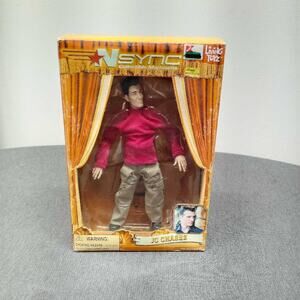 NSYNC JC Chasez Collectible Marionette 2000 Living Toyz Boy Band Doll New In Box